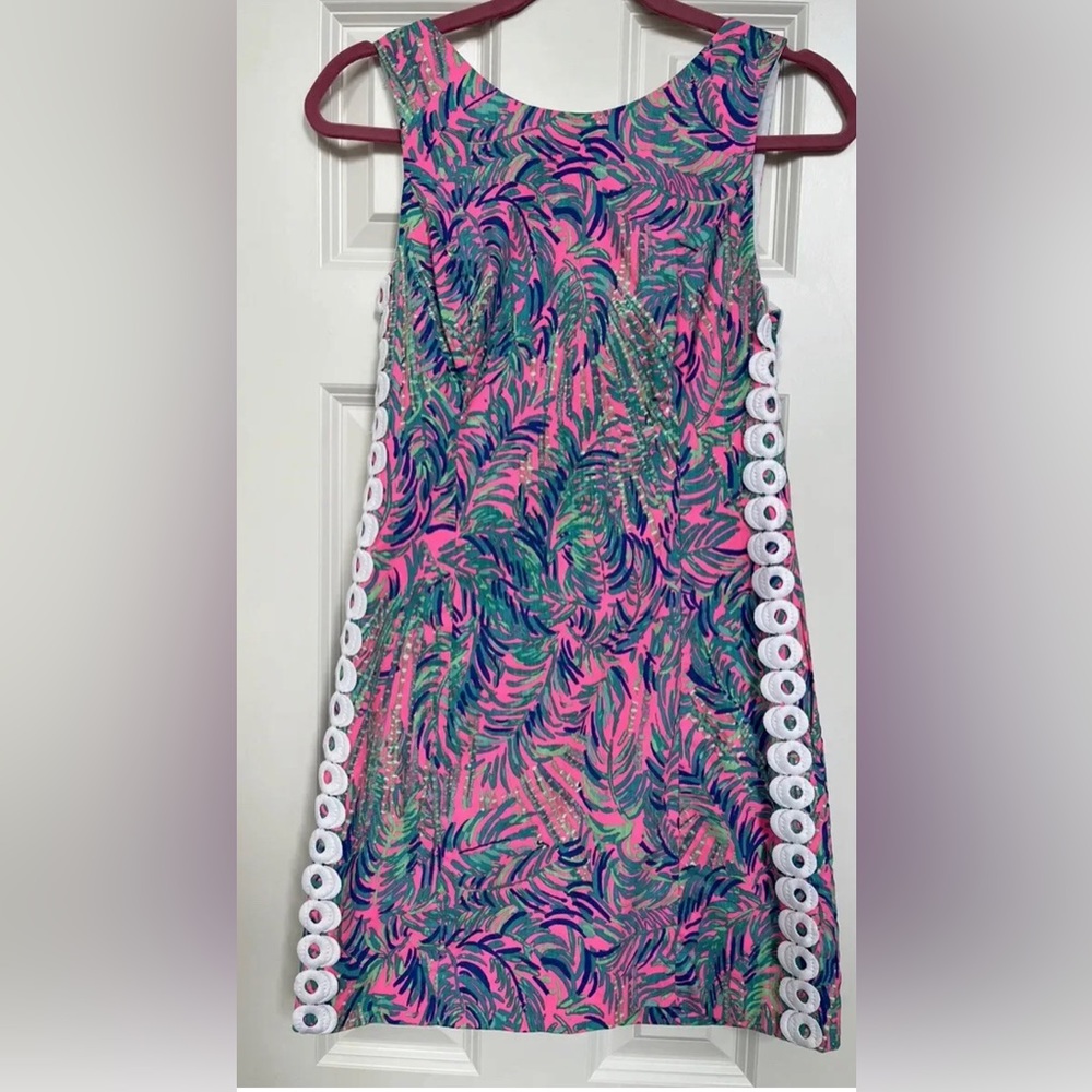Lily Pulitzer Classic Brightly Colored Shift Dress